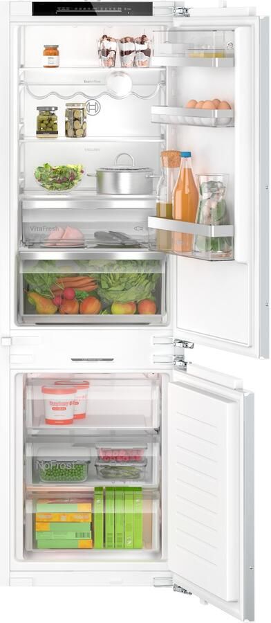 Bosch KIN86EDD0 Serie 6 EXCLUSIV Inbouw Koel-vriescombinatie