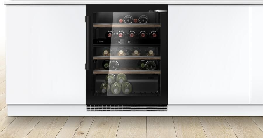Bosch Serie 6 KUW21AHG0 wijnkoeler Ingebouwd Zwart 44 fles(sen) - Foto 8
