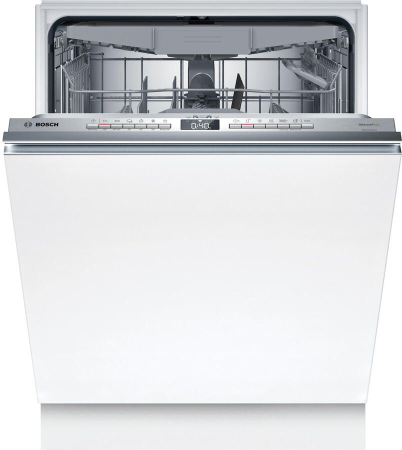 Bosch SBH4HCX07E Serie 4 Vaatwasser Inbouwvaatwasser Volledig integreerbaar 60 cm Energielabel C Geschikt voor Ikea keukens -Extra Droog: optie voor extra grondige droogresultaten