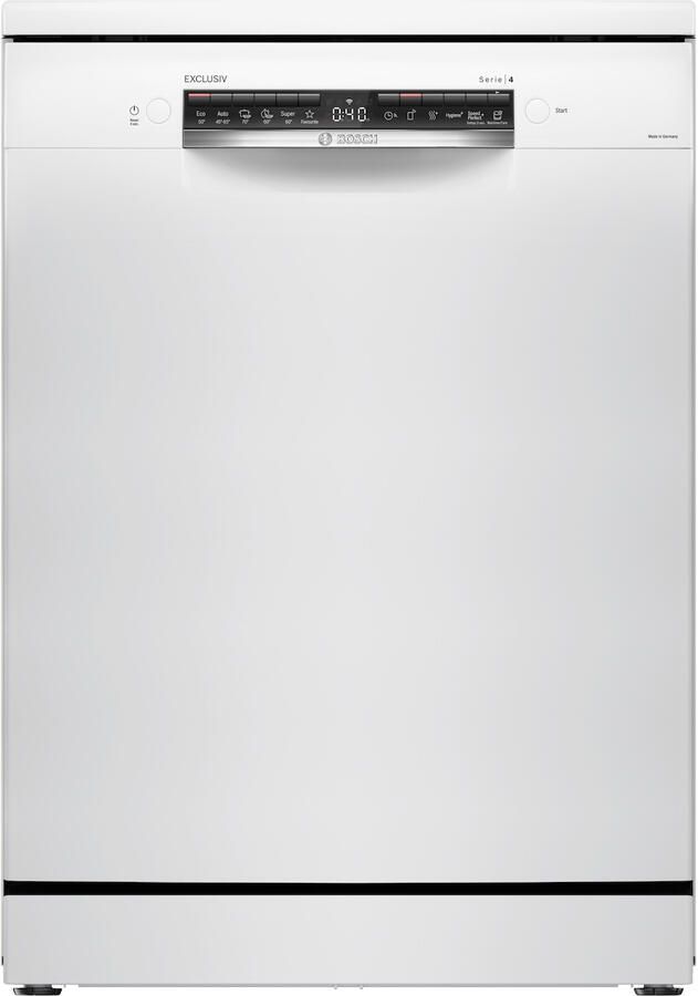 Bosch SMS4EBW33E EXCLUSIV Vrijstaande vaatwasser Wit