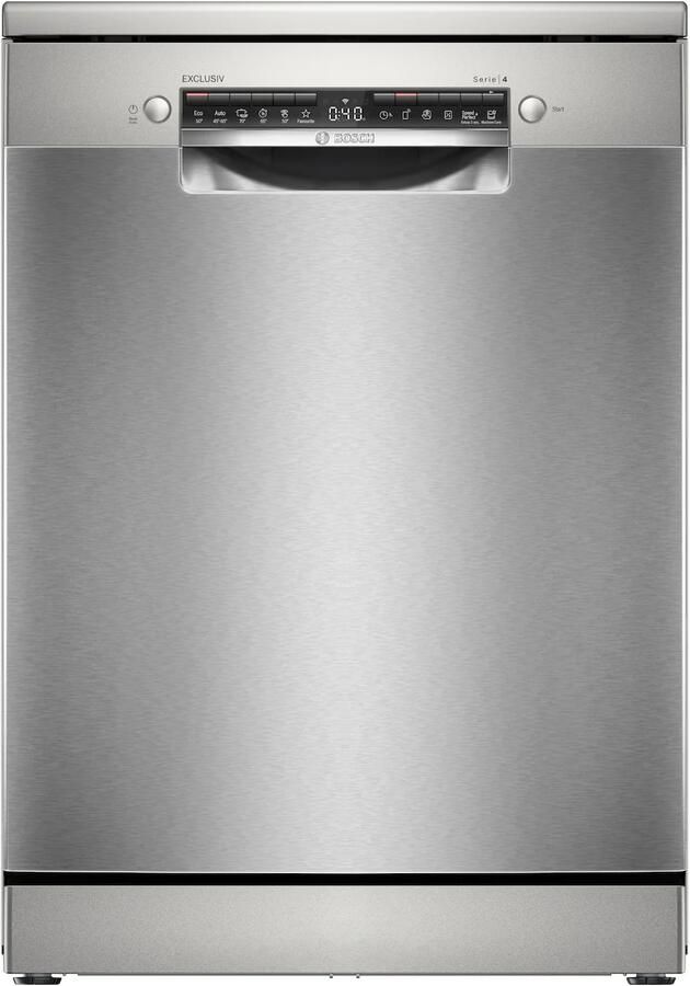 Bosch SMS4ELI06F EXCLUSIV Vrijstaande vaatwasser Grijs