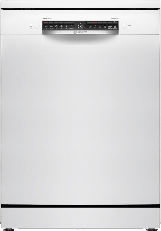 Bosch Serie 4 SMS4HMW08E Vrijstaande vaatwasser – Home Connect VarioFlex-korven Extra Droog