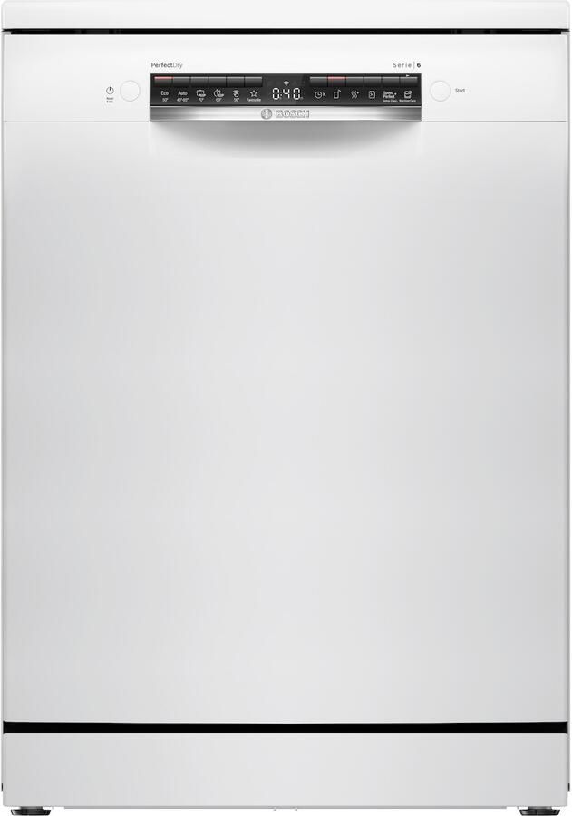 Bosch SMS6ZCW10E Vrijstaande vaatwasser Wit