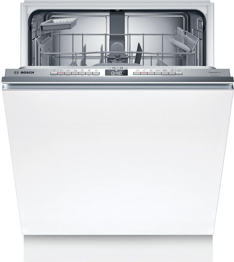 Bosch SMV4HAX09E Serie 4 Vaatwasser Inbouwvaatwasser Volledig integreerbaar 60 cm Energielabel C Extra Droog: optie voor extra grondige droogresultate