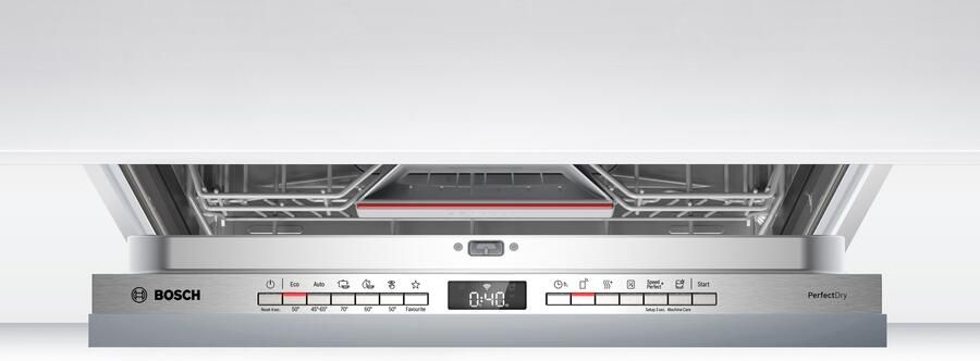 Bosch SMV6YCX00E Serie 6 Inbouwvaatwasser Volledig integreerbaar Energielabel B -PerfectDry: perfecte droogresultaten met een laag energieverbruik -Home Connect - Foto 3