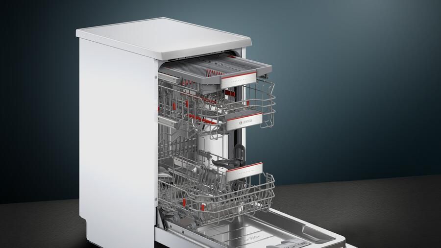 Bosch SPS6YMW14E Serie 6 Vrijstaande Vaatwasser Wit - Foto 4