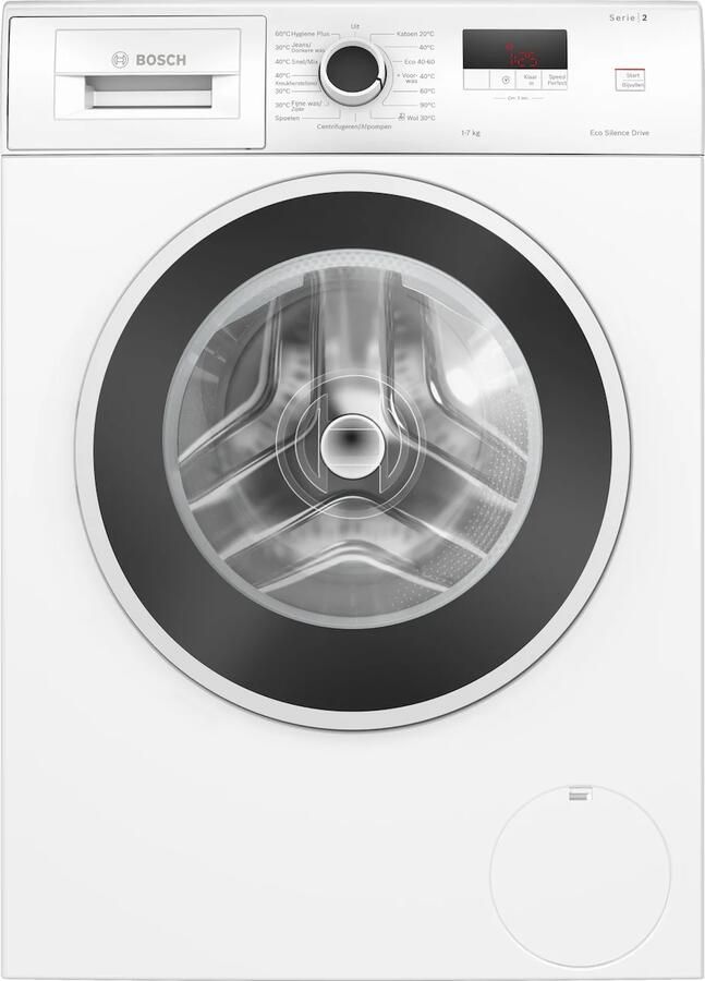 Bosch Serie 2 WGE02406NL wasmachine Voorbelading 7 kg 1400 RPM Wit - Foto 2