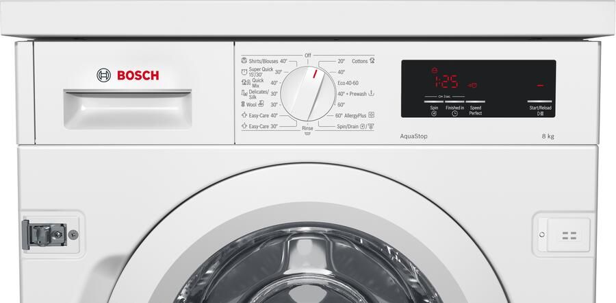 Bosch WIW24342EU Serie 6 Inbouw Wasmachine 1200 rpm Engelstalige display Energielabel C Zeer stil - Foto 4