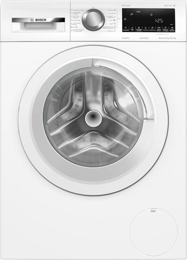 Bosch Serie 4 Was-droogcombinatie 9 5 kg max. 1400 rpm