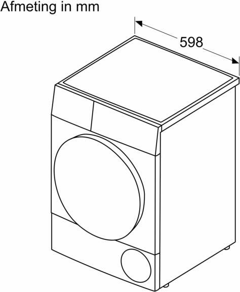 Siemens WQ33G2D9NL extraKlasse Warmtepompdroger Wit - Foto 4