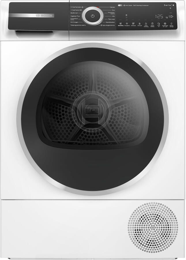 Bosch WQH246CLNL Serie 6 Wasdroger Warmtepompdroger Zelfreinigende condensor Blijvend energiezuinig Zeer stil- 9 kg Droogt zoals jij wilt met Auto Dry Home Connect