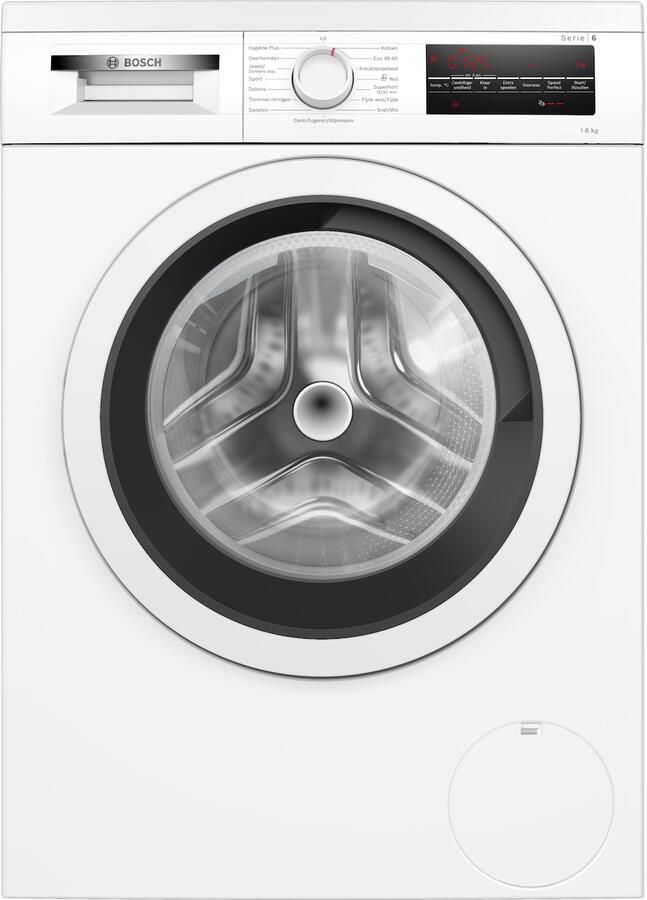 Bosch WUU28T20NL Serie 6 Wasmachine 1400 rpm Energielabel A Bespaar water met ActiveWater Plus speedPerfect tot 65% sneller wassen - Foto 1