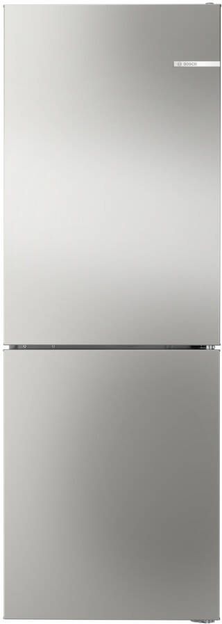 Bosch KGN33NSDB Serie 2 Koel-vriescombinatie 175.4 x 61.4 cm Total No Frost Nooit meer ontdooien Zilver- Energielabel D
