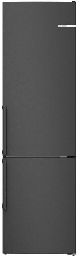 Bosch KGN39VXAU Serie 4 Koel-vriescombinatie 203cm hoog Energielabel A Zwart Zeer stil Total No Frost nooit meer ontdooien VitaFresh XXL