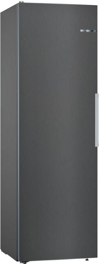 Bosch KSV36VXDP Serie 4 Vrijstaande koelkast 186 x 60 cm Zwart Anti-fingerprint VitaFresh