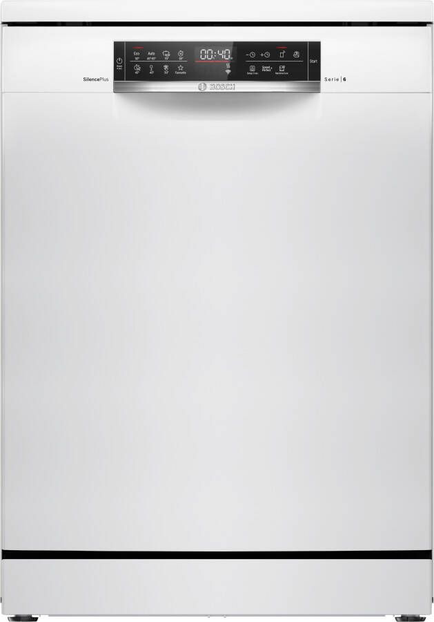 Bosch SMS6EDW00E Serie 6 Vrijstaande Vaatwasser Wit Home Connect