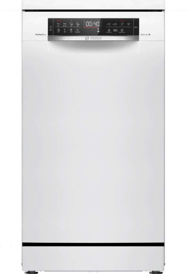 Bosch SPS6YMW14E Serie 6 Vrijstaande Vaatwasser Wit