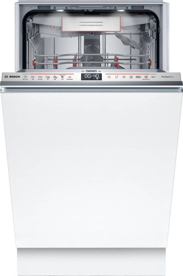 Bosch SPV6YMX08E Serie 6 Inbouwvaatwasser Volledig integreerbaar