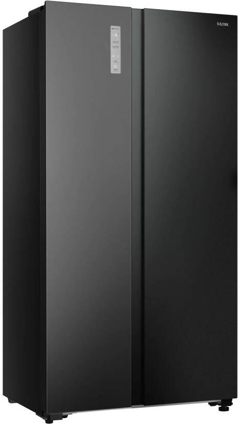 Etna AKV678ZWA Amerikaanse koelkast Zwart