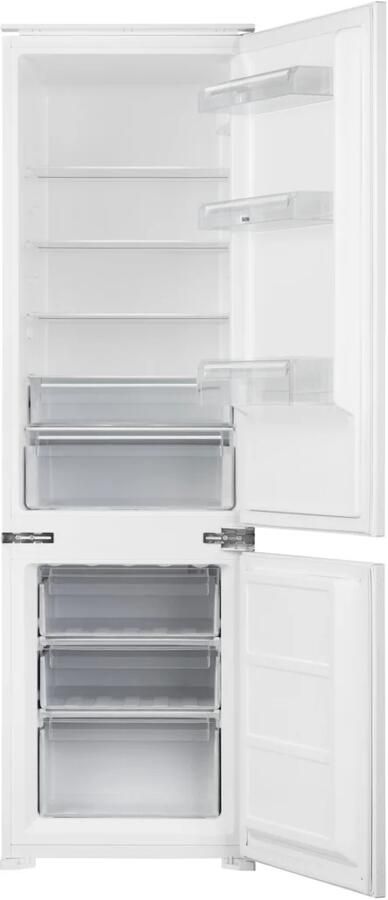 ETNA KCS5178 Koel vriescombinatie Nis 178cm Sleepdeur LED verlichting Inhoud koel vriesgedeelte: 179 70 l SuperCool