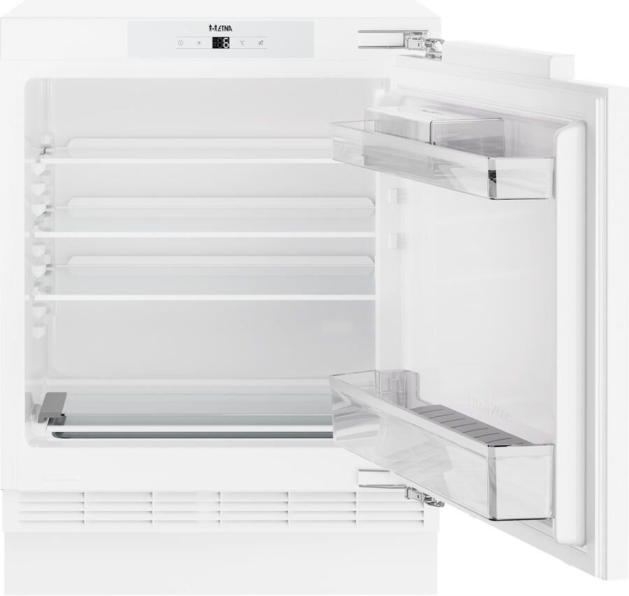 ETNA KKO682 Onderbouw deur-op-deur koelkast 82cm Automatisch Ontdooien Energieklasse E SuperCool LED display met temperatuurweergave