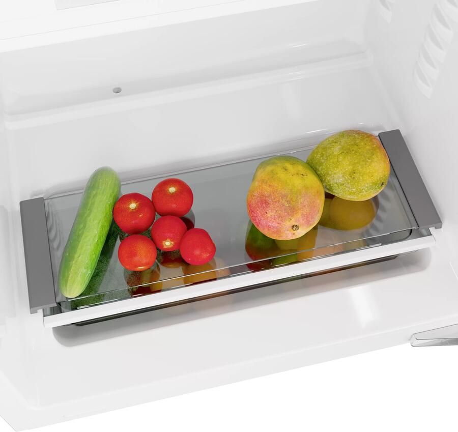 ETNA KVO682 Onderbouw koelkast met vriesvak 82 cm Elektronische Thermostaat Energieklasse E LED display Supercool FastFreeze Transparante Groentebak - Foto 2