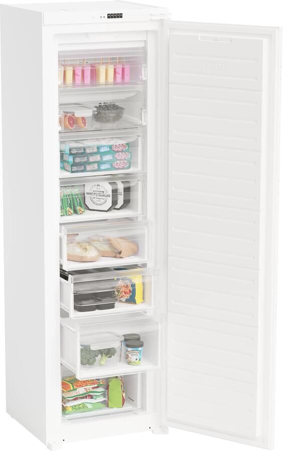 ETNA VS6178NF Inbouw sleepdeur vrieskast Nis 178 cm No-Frost FastFreeze Energiezuinige compressor LED verlichting Vriesgedeelte 197 liter