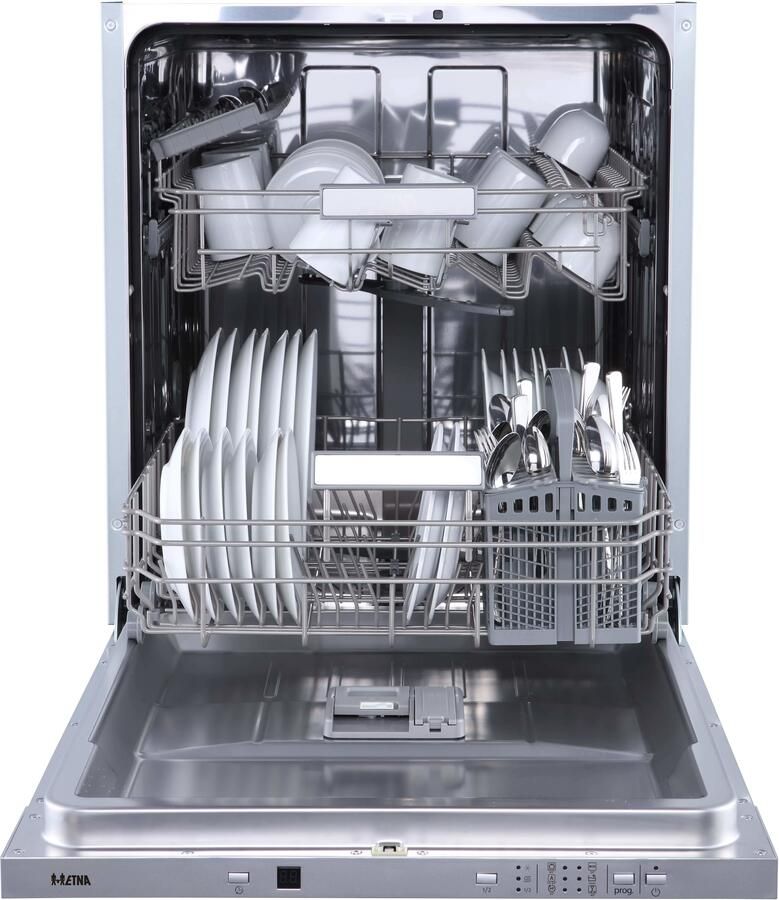 ETNA VW544N Inbouw Vaatwasser 44dB 14 Couverts Energielabel D Startuitstel Extra droog functie - Foto 2