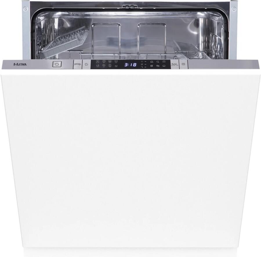 ETNA VW640N Inbouw vaatwasser met C Energielabel 14 Couverts Automatisch Openen Turbo Speed+ 40dB(A)