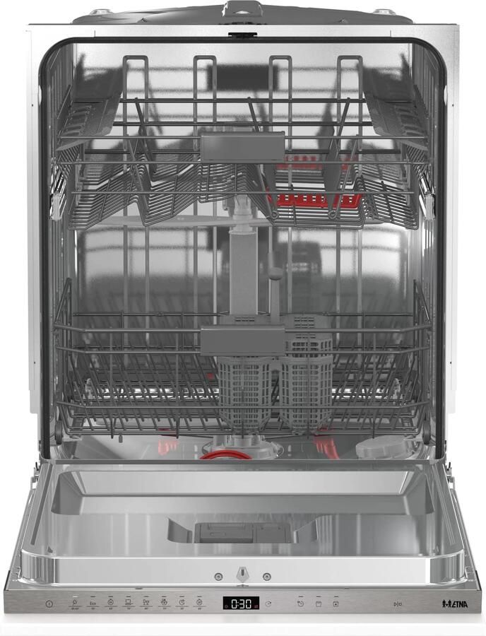 ETNA VW842N Inbouw vaatwasser 60 cm Intensieve zone Flexibele bestekkorf Sleepscharnier Nachtprogramma Zuinig en Stil Koolborstelloze Motor - Foto 4