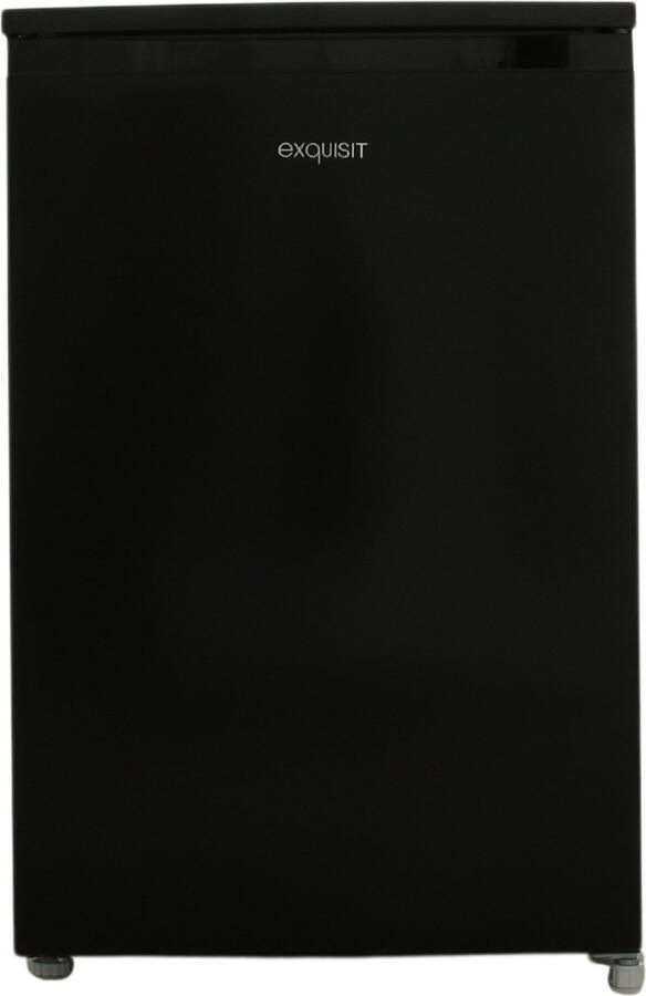 Exquisit GS581-051CB Tafelmodel Vriezer Vrijstaand 5 Jaar garantie Energielabel C 85 Liter 4* Vriesgedeelte Zwart