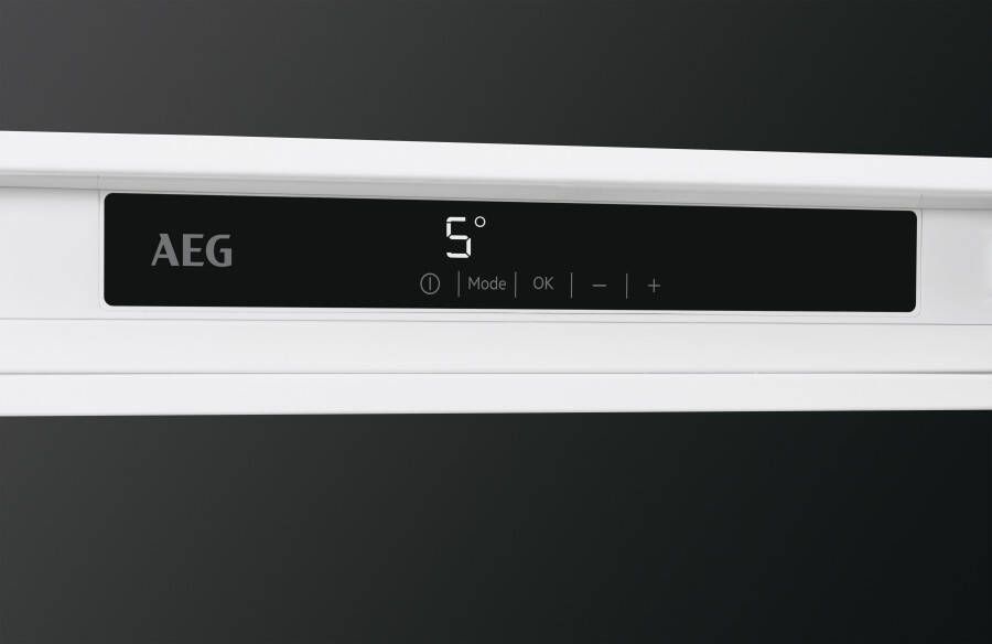 AEG SFE818F1DS Inbouw koelkast met vriesvak Wit
