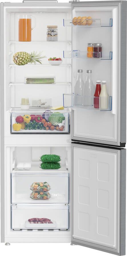 Beko B1RCHE363XB Koel-vriescombinatie Zilver