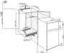 Beko BDSA250K3SN Inbouw koelkast met vriesvak Wit - Thumbnail 5