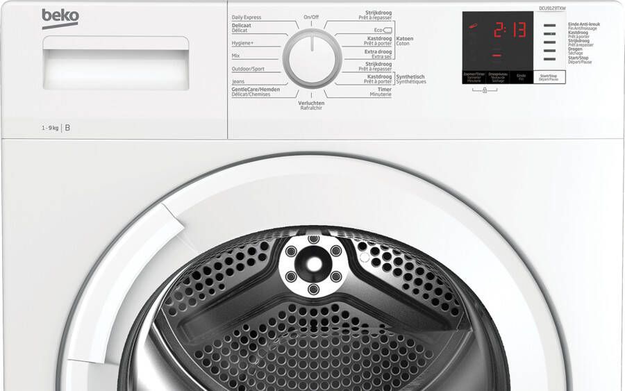 Beko DCU9123TXW Condensdroger Wit