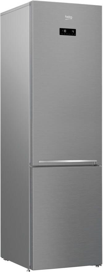 Beko RCNA406E40ZXBN Koel-vriescombinatie Zilver