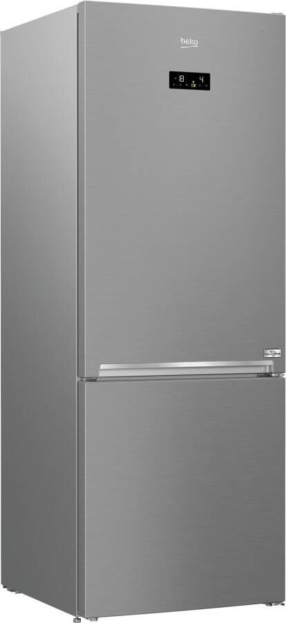 Beko RCNE560E40ZLXPHUN Koel-vriescombinatie Zilver