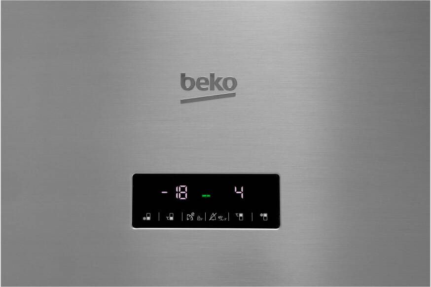 Beko Koelvriescombi RCNE560E40ZXBN | Vrijstaande koelkasten | Keuken&Koken Koelkasten | 8690842378003