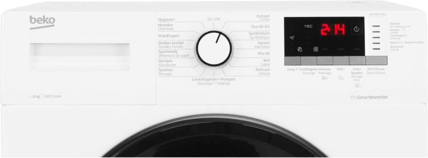 Beko WTV87112BC1 vrijstaande wasmachine voorlader - Foto 3