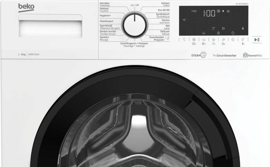 Beko WTV9716XBWST Wasmachine Wit