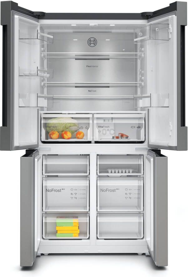 Bosch KFN96APEA Amerikaanse koelkast Zilver