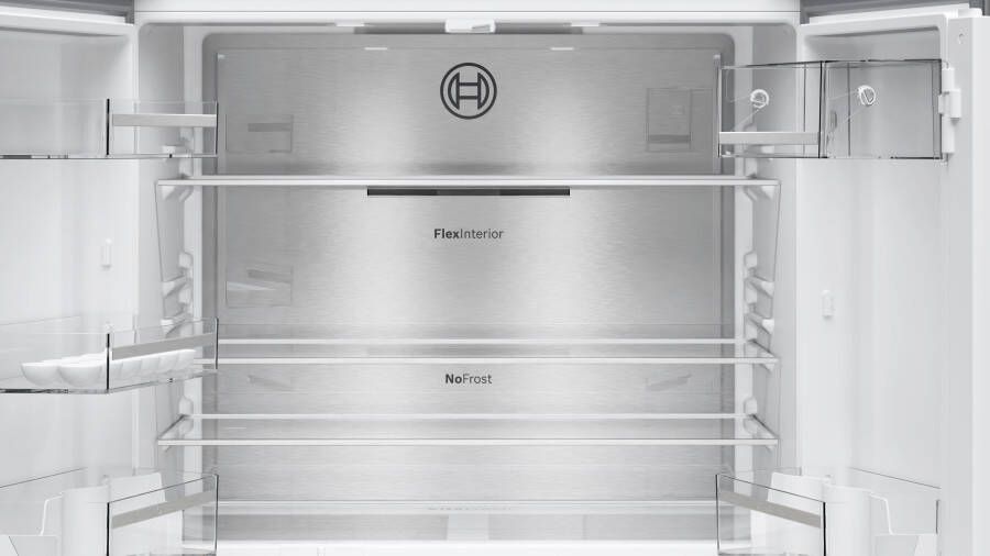 Bosch KFN96APEA Serie 6 Amerikaanse koelkast RVS - Foto 2