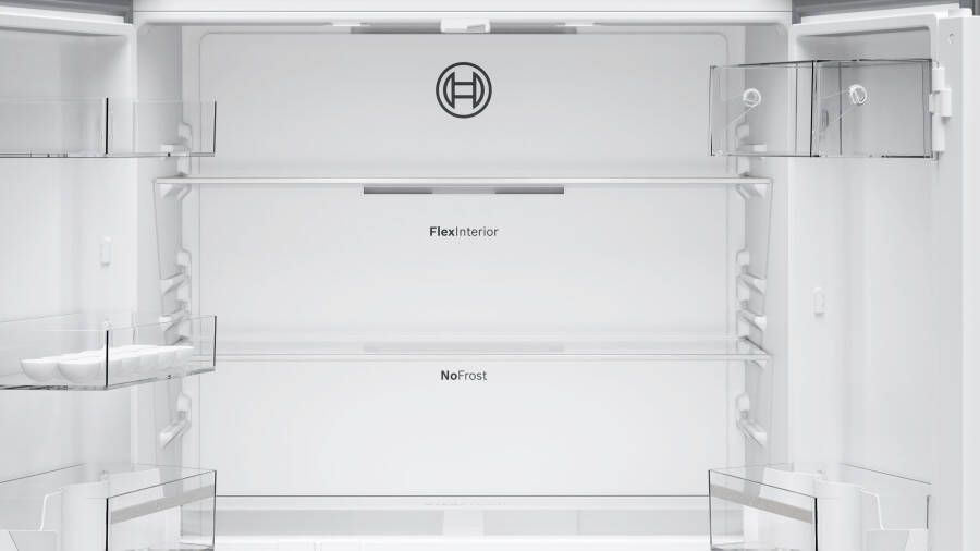 Bosch KFN96VPEA Amerikaanse koelkast Zilver