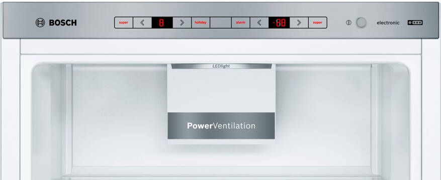 Bosch KGE49AWCA Koel-vriescombinatie Wit