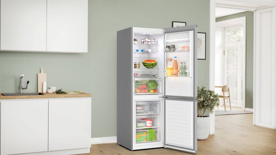 Bosch Serie 4 KGN367LDF | Vrijstaande koelkasten | Keuken&Koken Koelkasten | 4242005281510 - Thumbnail 3