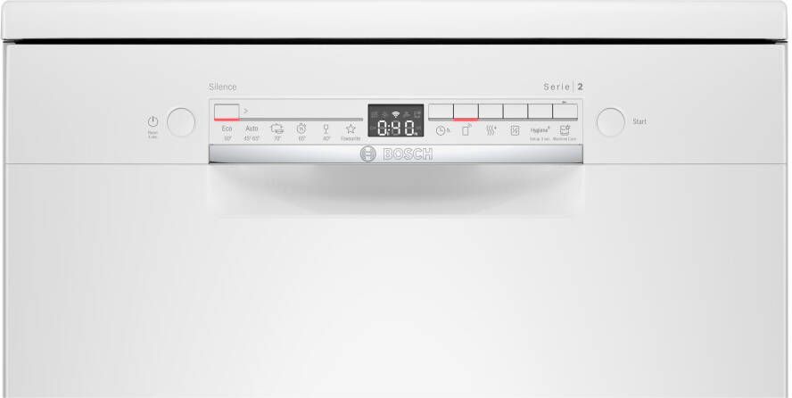 Bosch SMS2HTW73E Vrijstaande vaatwasser Wit