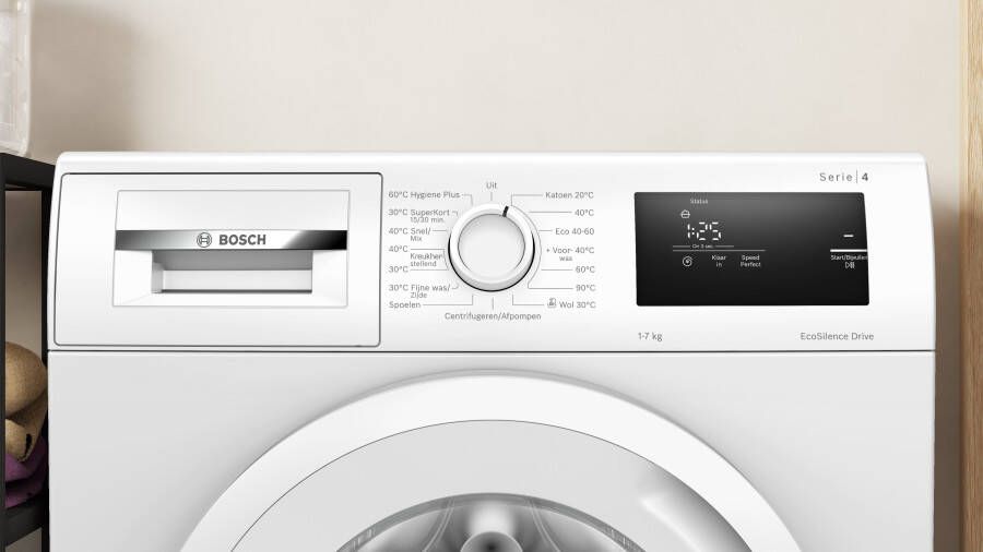 Bosch WAN28008NL vrijstaande wasmachine voorlader