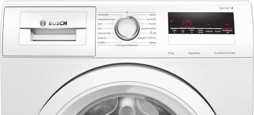 Bosch WAN28295NL EXCLUSIV Wasmachine Wit