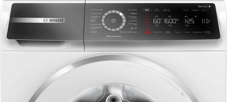 Bosch WGB25409NL Serie 8 EXCLUSIV wasmachine - Foto 3