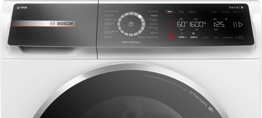 Bosch wasmachine WGB256A7NL 10kg 1600 toeren - Foto 4